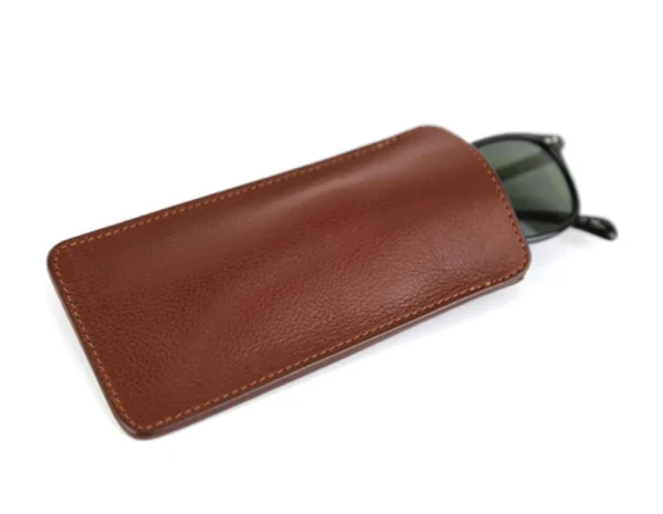 Handmade Leather Eye Glass Case