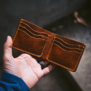 Leather Wallet Brown